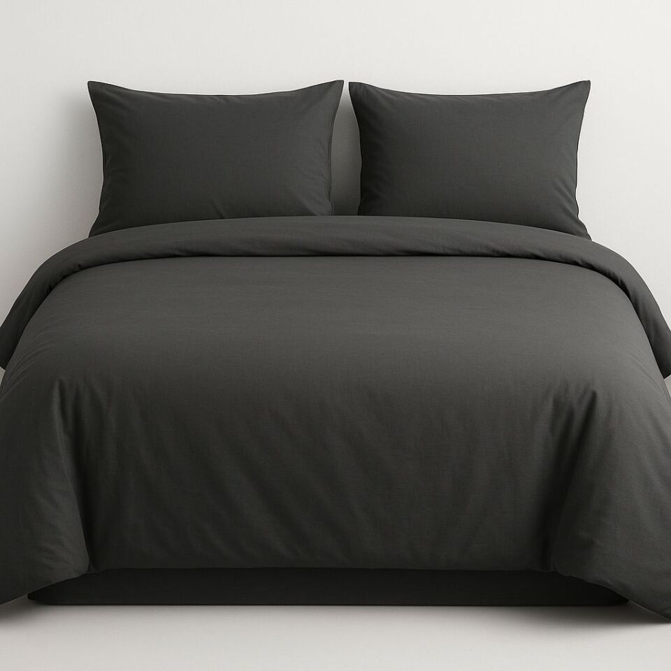 ÇİFT KİŞİLİK SİYAH AKFİL NEVRESİM TAKIMI