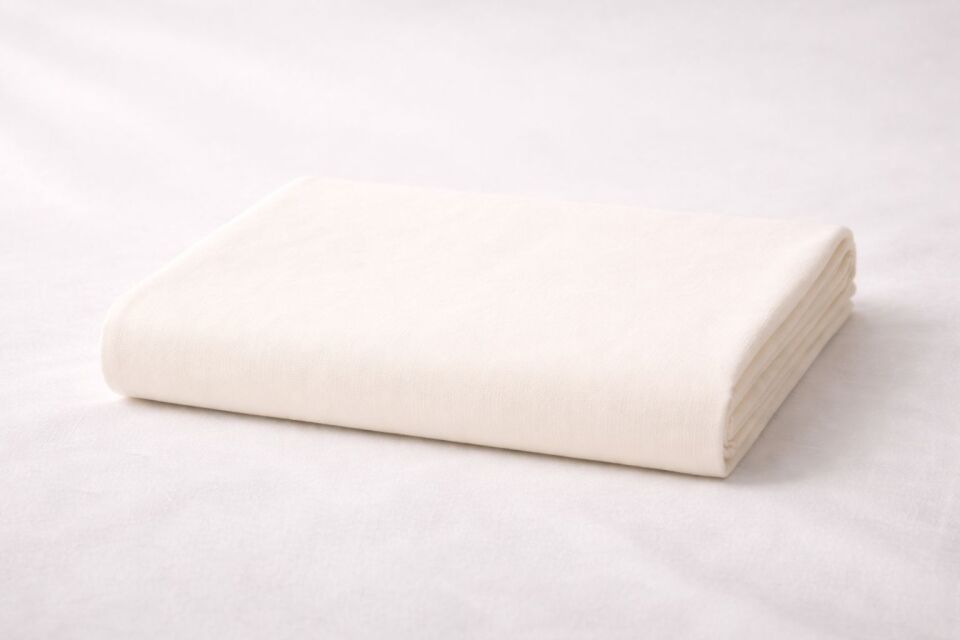 %100 PAMUK AKFİL NEVRESİMLİK KUMAŞ EKRU (EN 240 CM)