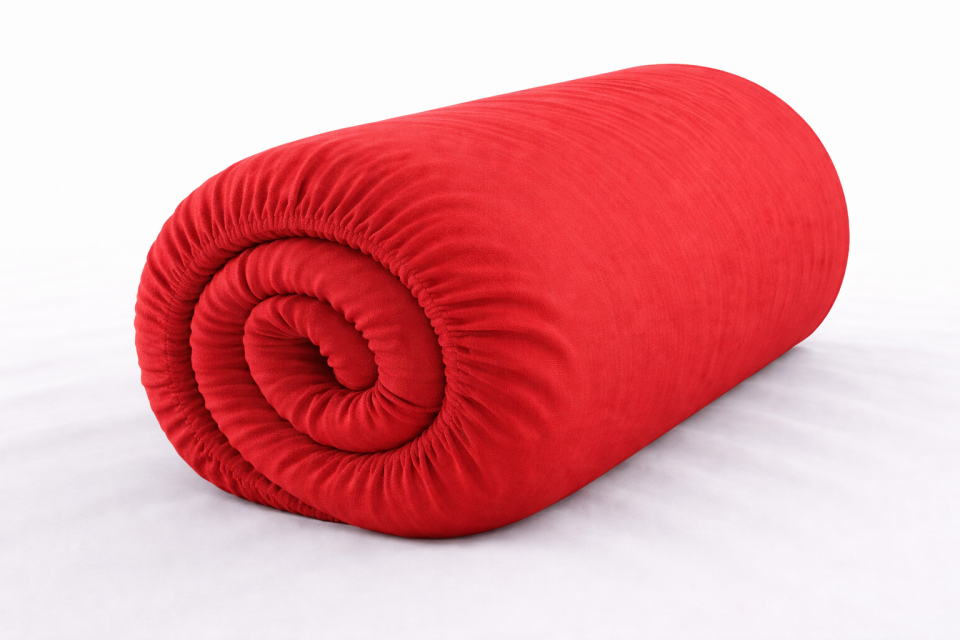 %100 PAMUK AKFİL KUMAŞ KIRMIZI LASTİKLİ ÇARŞAF