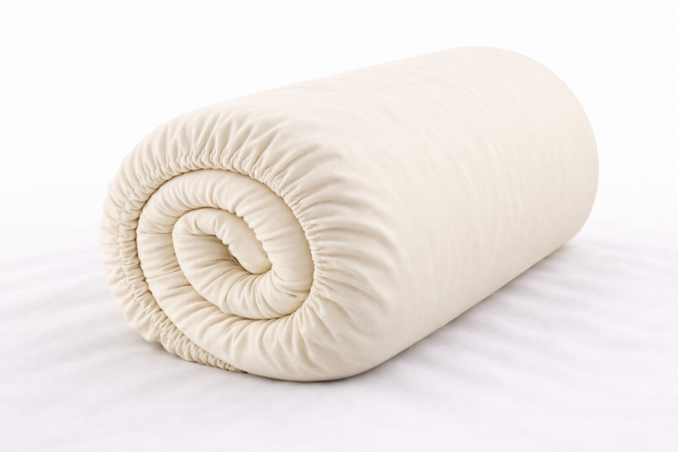 %100 PAMUK AKFİL KUMAŞ KREM LASTİKLİ ÇARŞAF