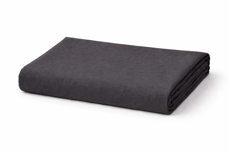 %100 PAMUK AKFİL NEVRESİMLİK KUMAŞ ANTRASİT (EN 240 CM)