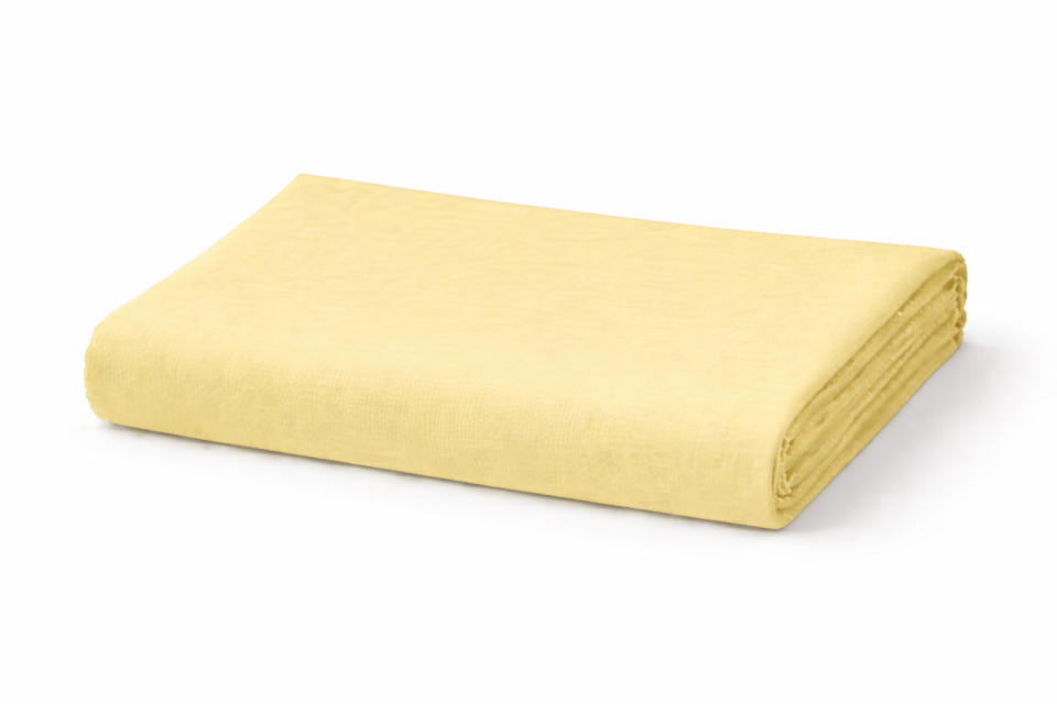 %100 PAMUK AKFİL NEVRESİMLİK KUMAŞ SARI (EN 240 CM)