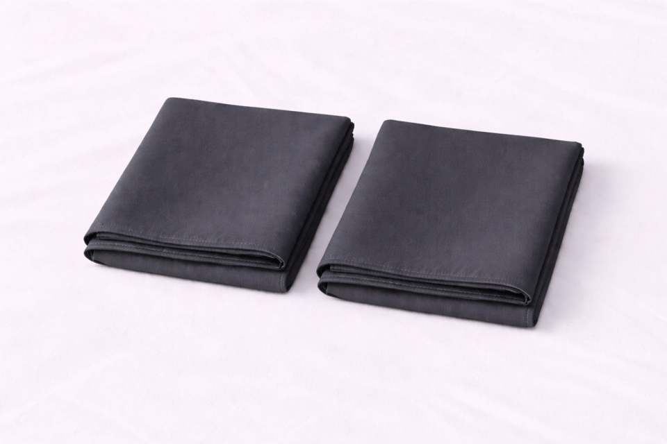 %100 PAMUK YASTIK KILIFI ANTRASİT