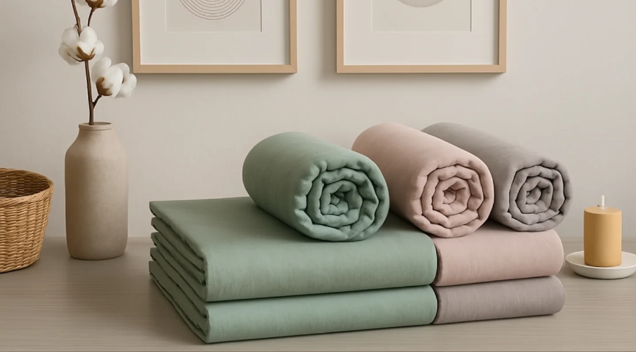 %100 Pamuk Lastikli Çarşaf